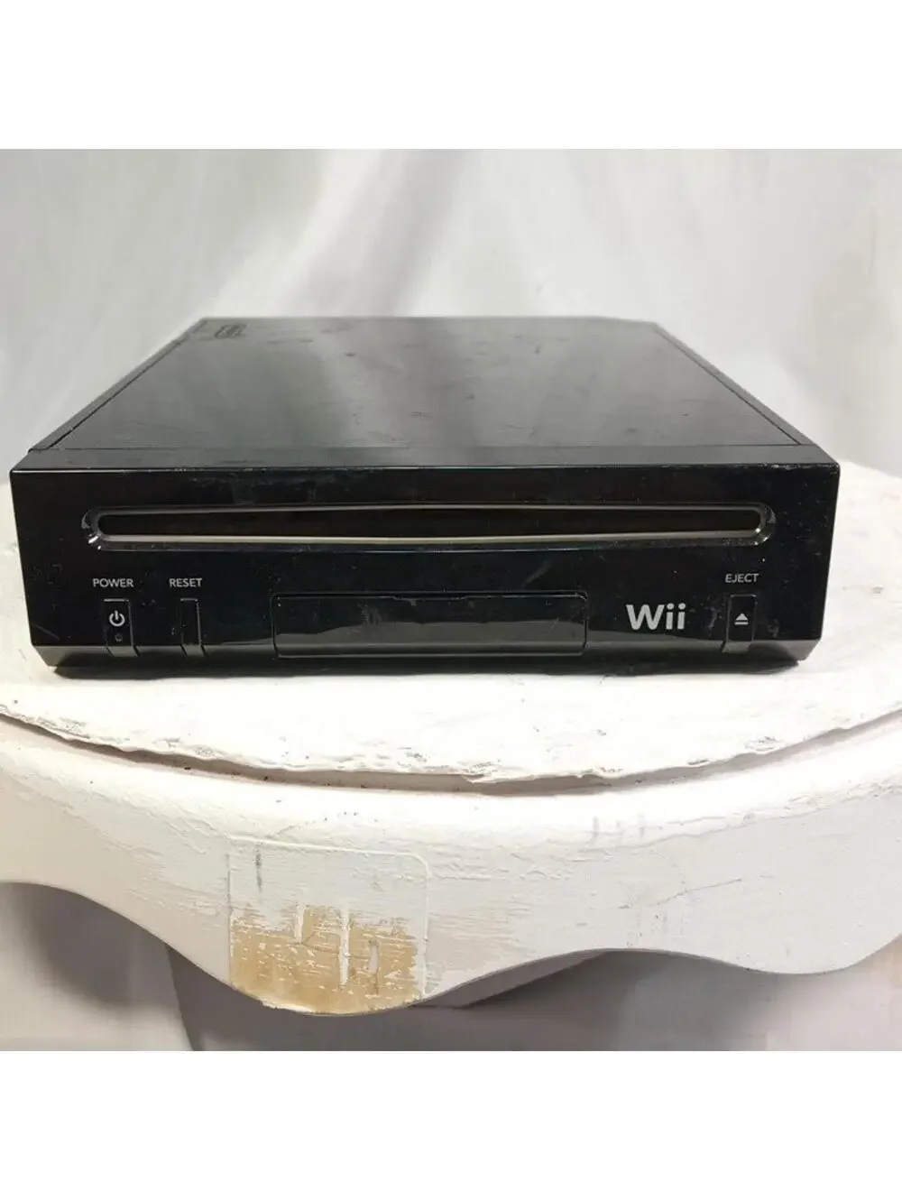 Nintendo Wii Console Family Edition Model RVL-101 Black Gaming System Tested